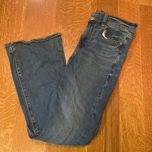 American Eagle high rise Artist Flare Jean